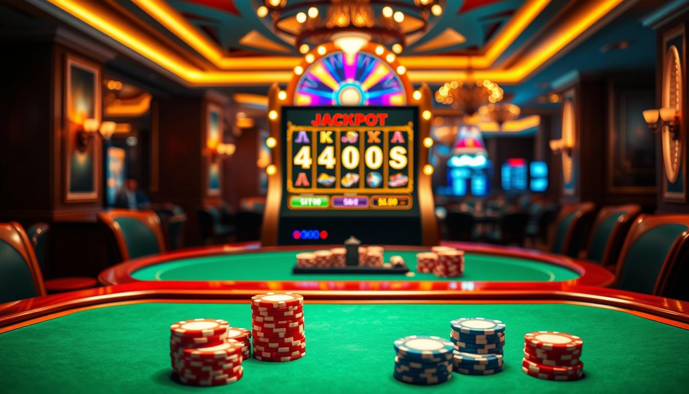 Meja Poker Online dengan Jackpot Besar