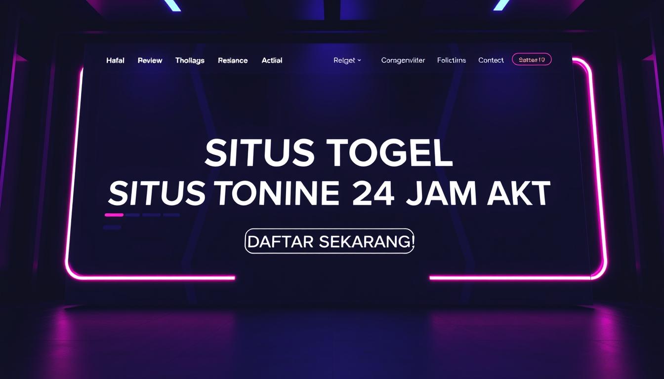 Situs Togel Online 24 Jam Aktif – Daftar Sekarang!